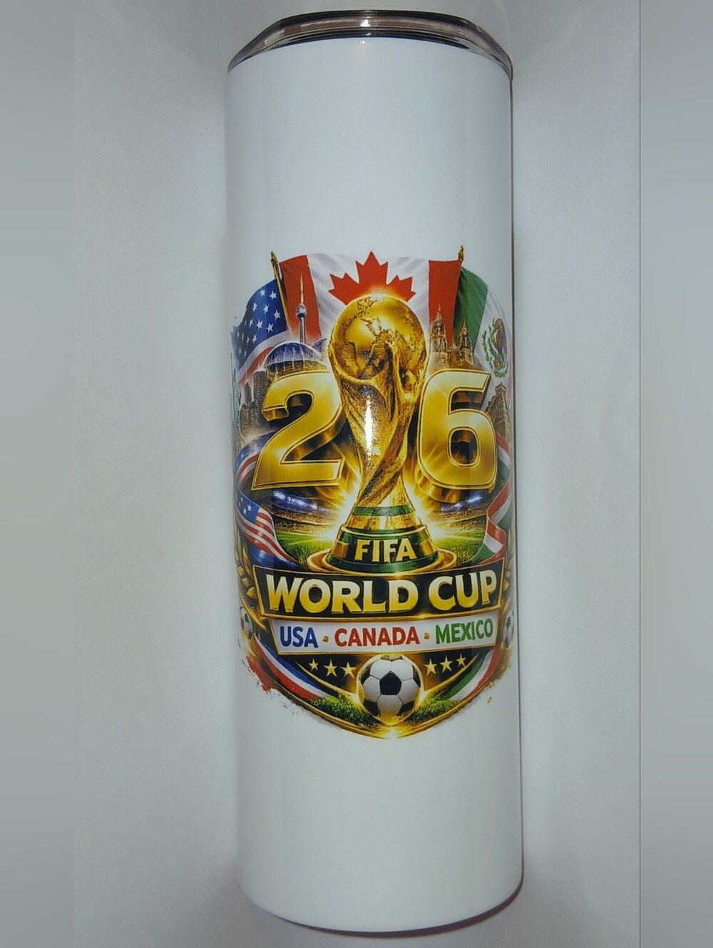 (New) FIFA World Cup 2026 Tumbler (20oz)
